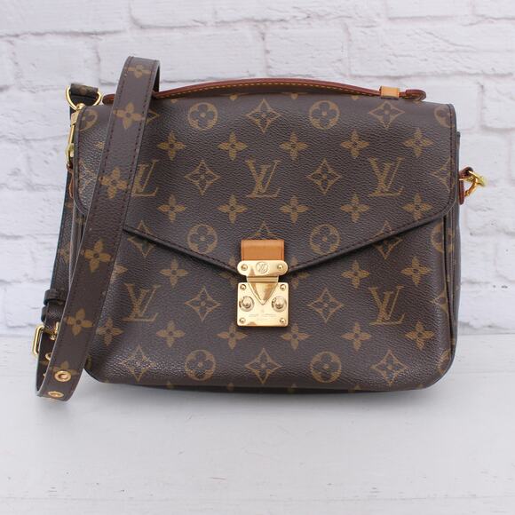 Louis Vuitton Pochette Metis Monogram Crossbody Shoulder Purse Handbag A5125 - Picture 1 of 11
